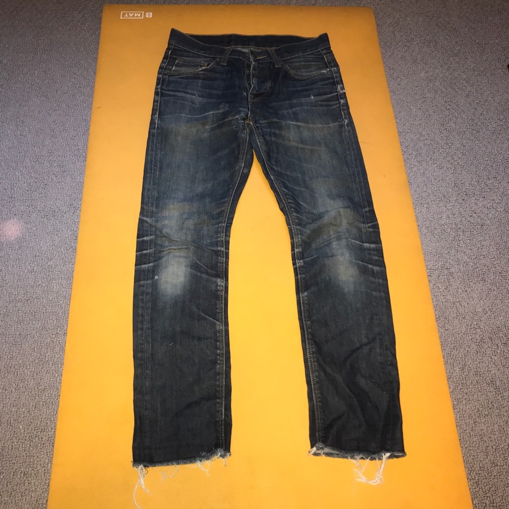 Dr. Denim - Distressed Raw Denim